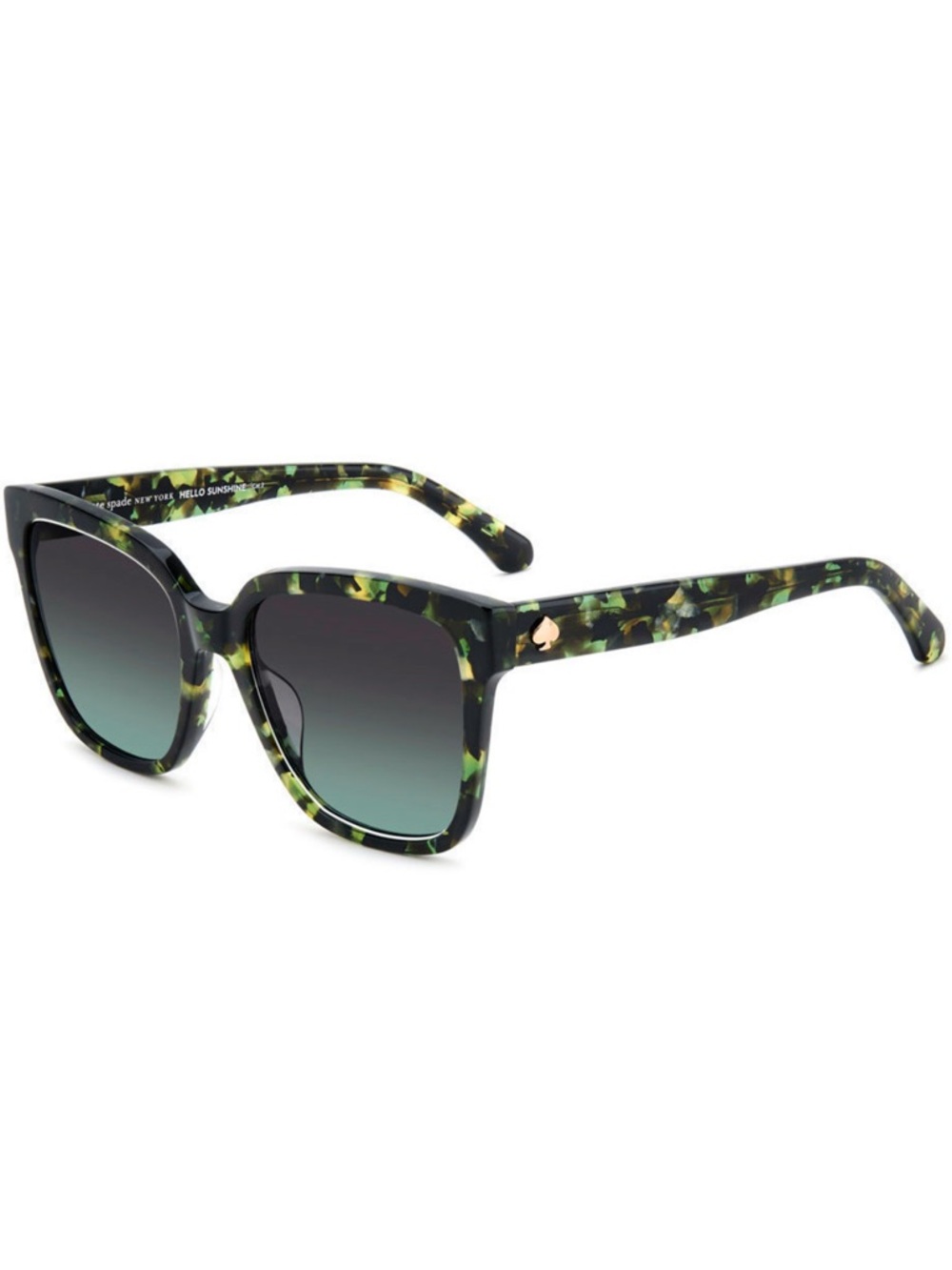 kate spade Green Tortoise Sunglasses